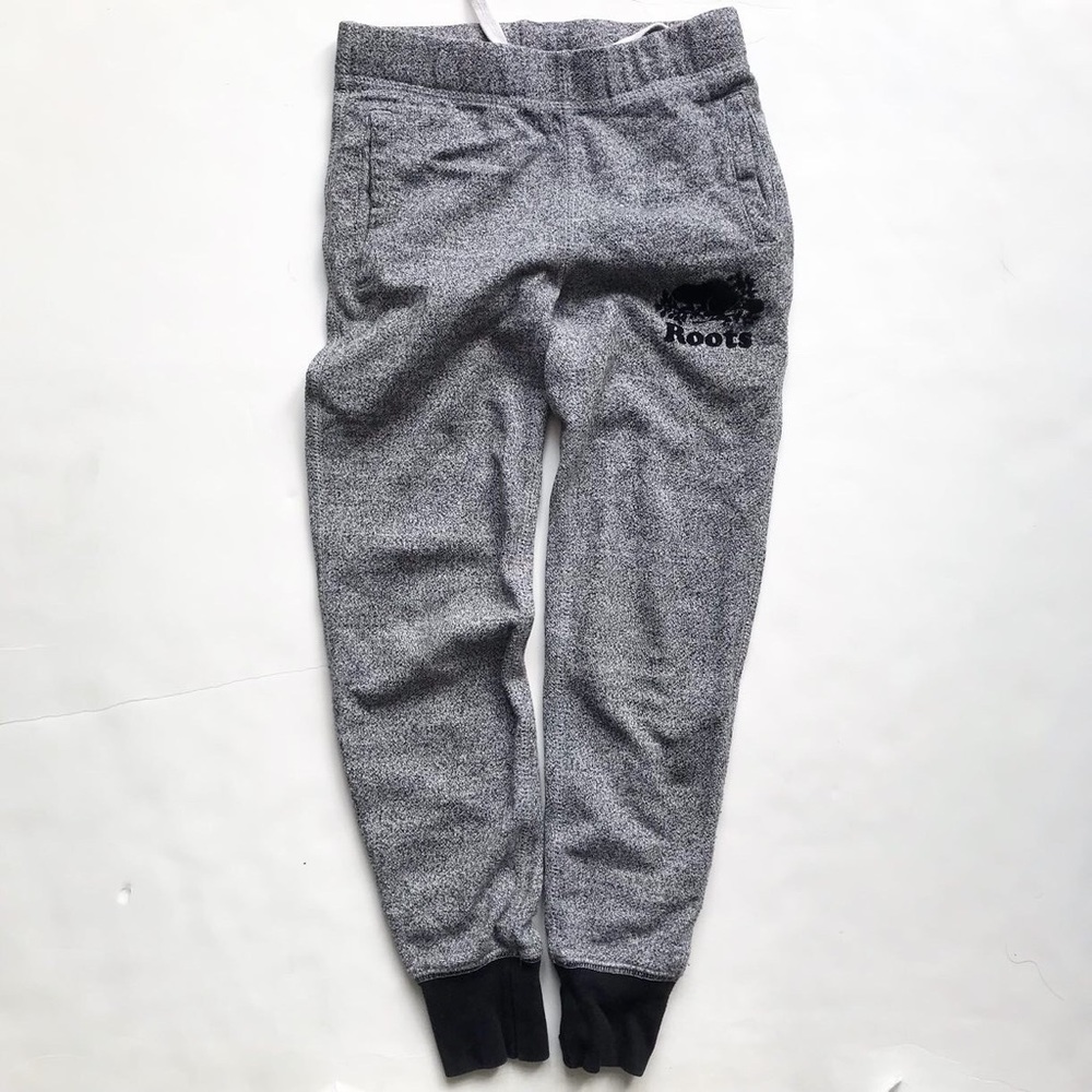 Roots salt and pepper skinny joggers VGUC 7Y